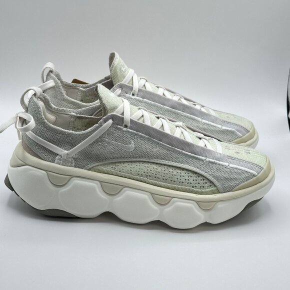 Women's Nike Flyknit Bloom Light Bone FD2149-002 Size Women 10.5/ Men: 9 - Picture 4 of 13